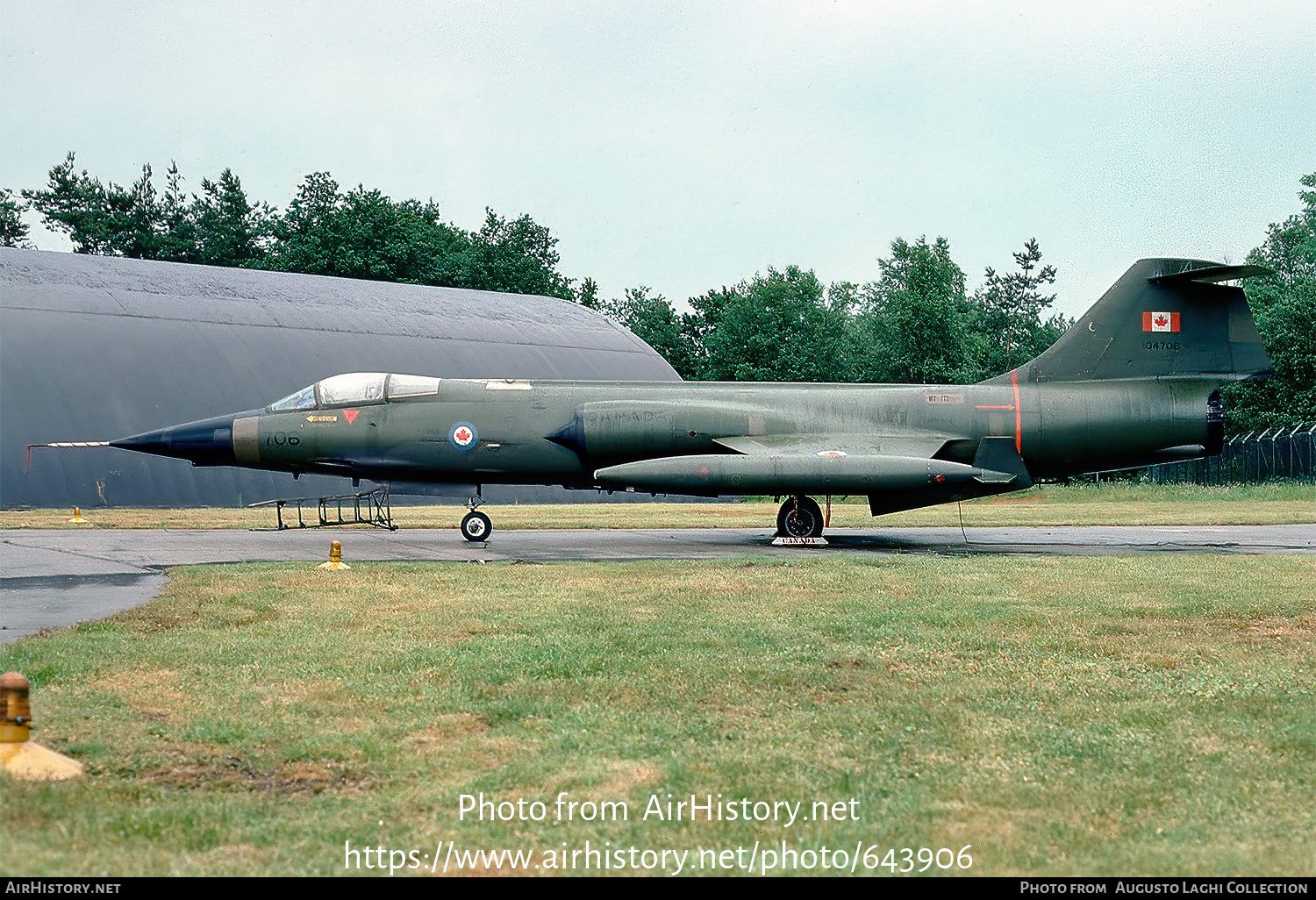 Aircraft Photo of 104706 | Lockheed CF-104 Starfighter | Canada - Air Force | AirHistory.net #643906