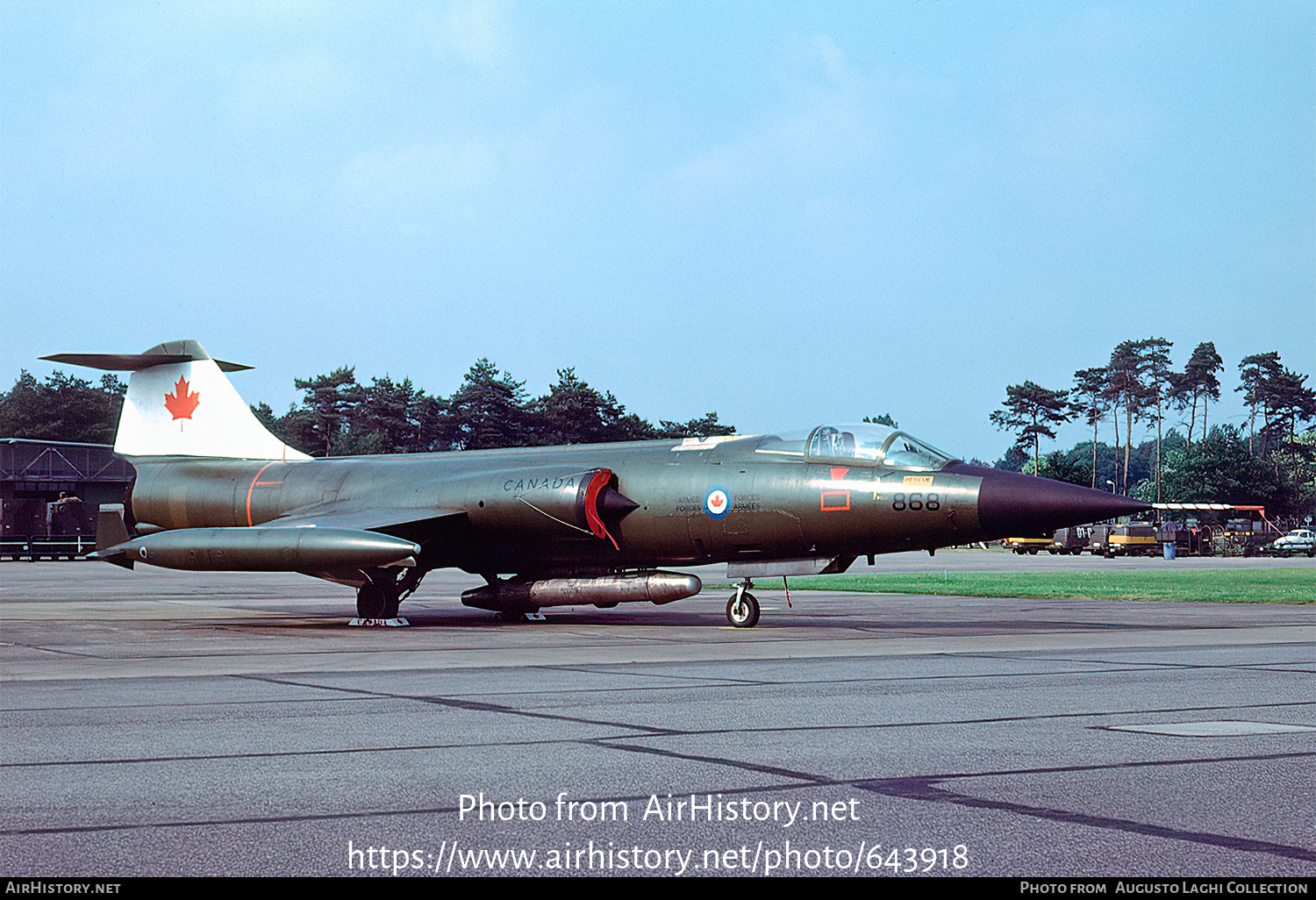 Aircraft Photo of 104868 | Lockheed CF-104 Starfighter | Canada - Air Force | AirHistory.net #643918