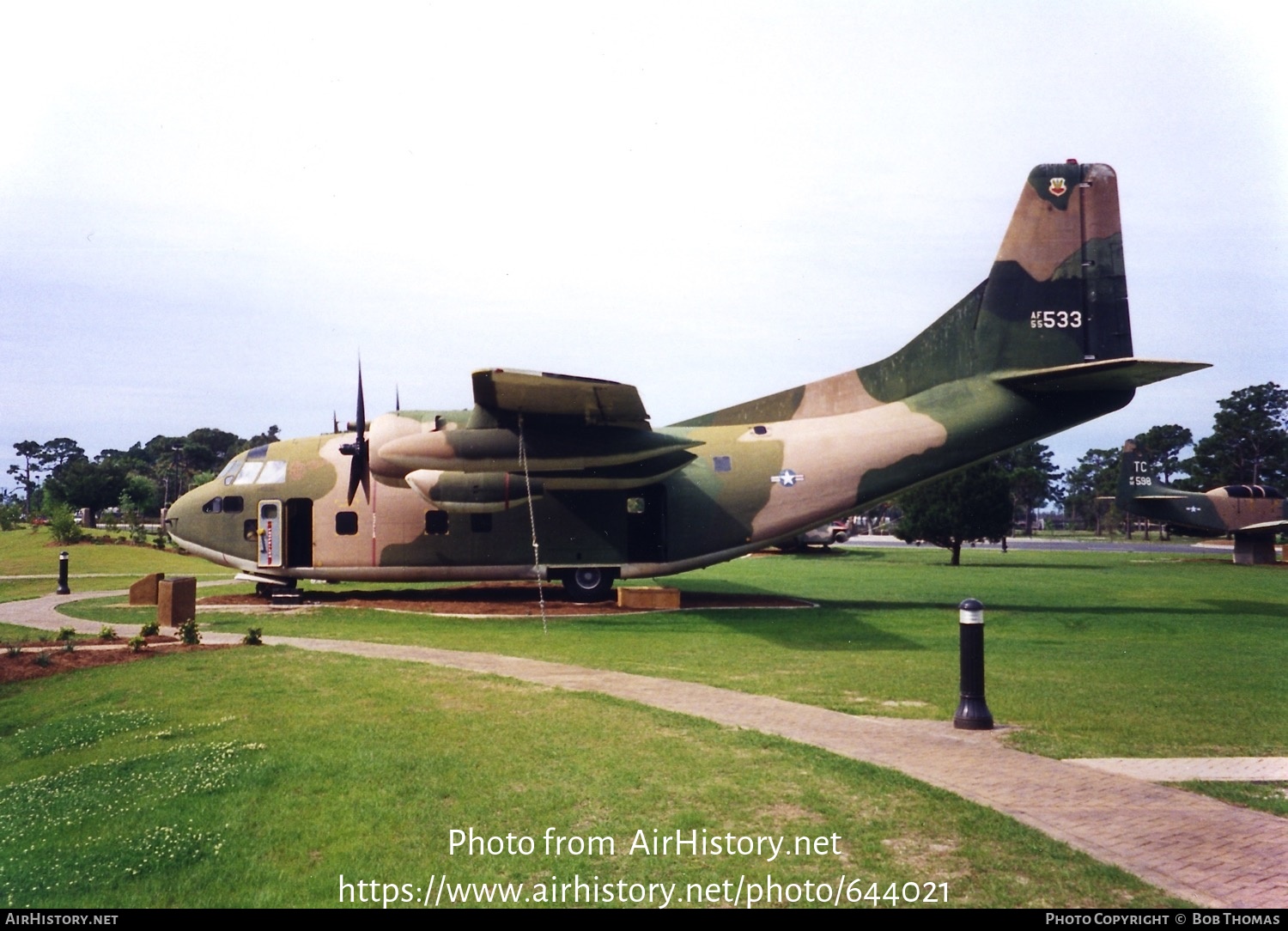 Aircraft Photo of 55-4533 / AF55-533 | Fairchild C-123K Provider | USA - Air Force | AirHistory.net #644021