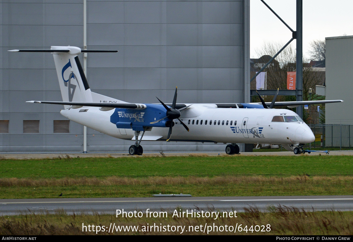 Aircraft Photo of 9H-SWW | Bombardier DHC-8-402 Dash 8 | Universal Air | AirHistory.net #644028