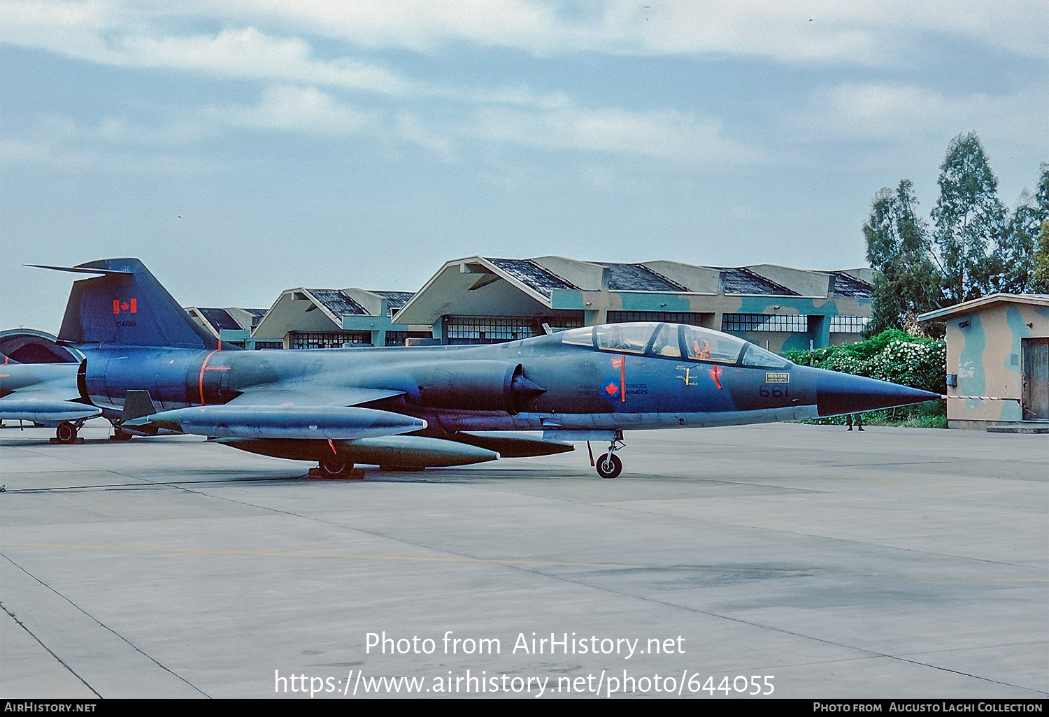 Aircraft Photo of 104661 | Lockheed CF-104D Starfighter Mk.2 | Canada - Air Force | AirHistory.net #644055