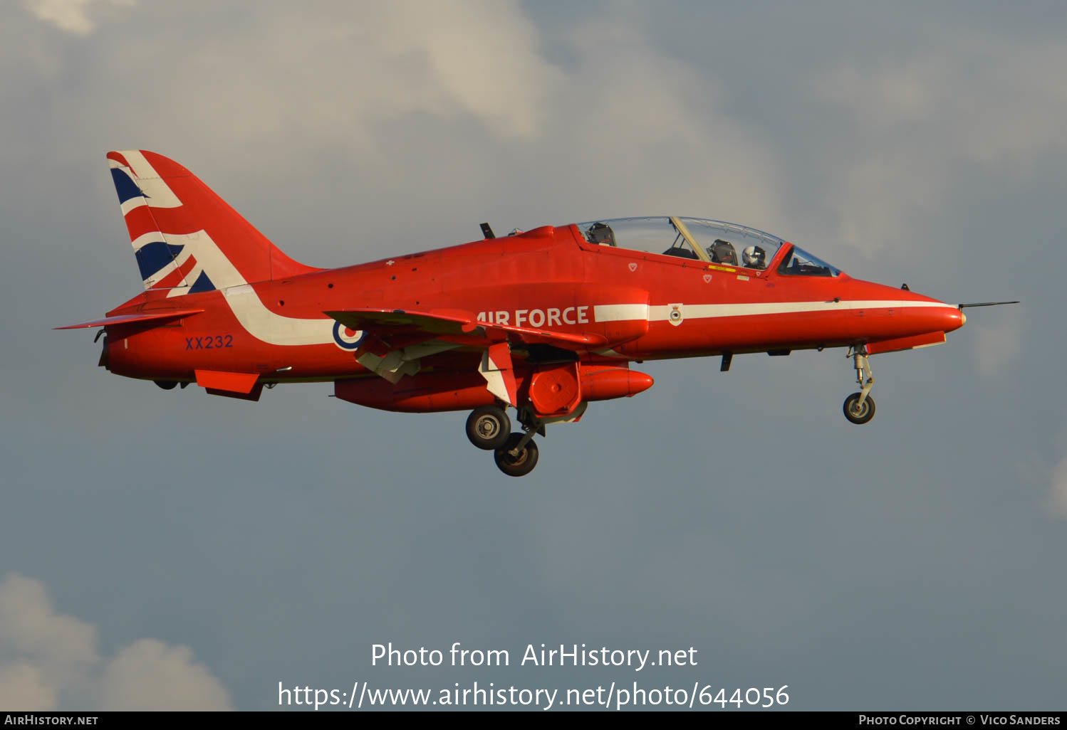 Aircraft Photo of XX232 | British Aerospace Hawk T.1 | UK - Air Force | AirHistory.net #644056