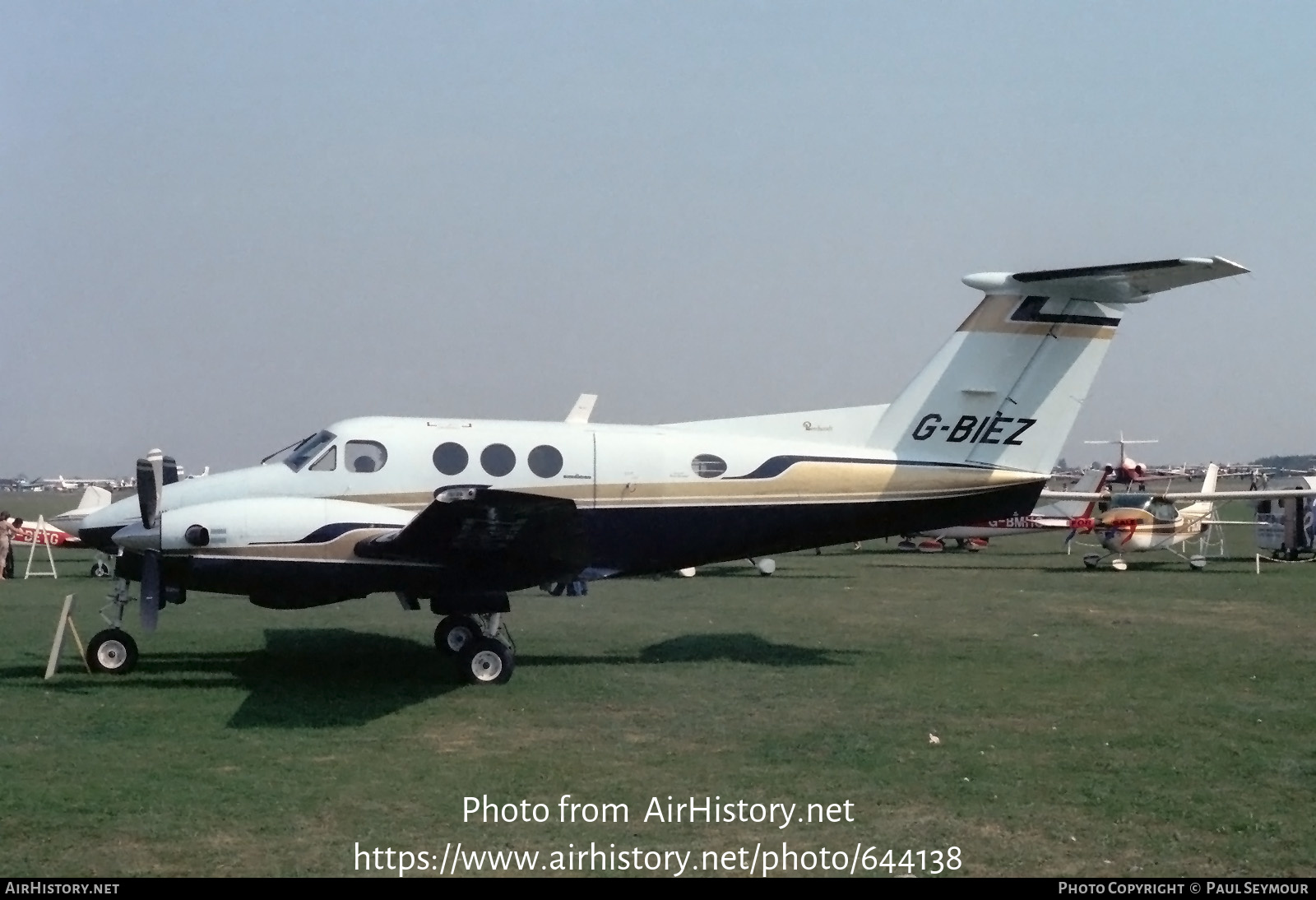 Aircraft Photo of G-BIEZ | Beech F90 King Air | Bass | AirHistory.net #644138