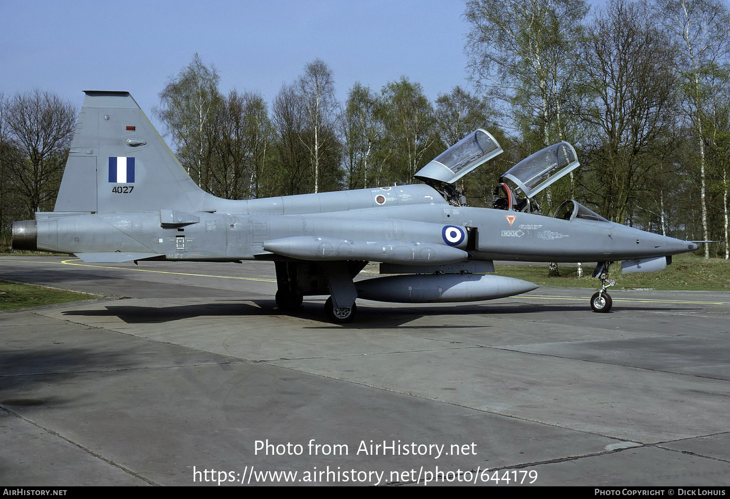 Aircraft Photo of 4027 | Canadair NF-5B | Greece - Air Force | AirHistory.net #644179