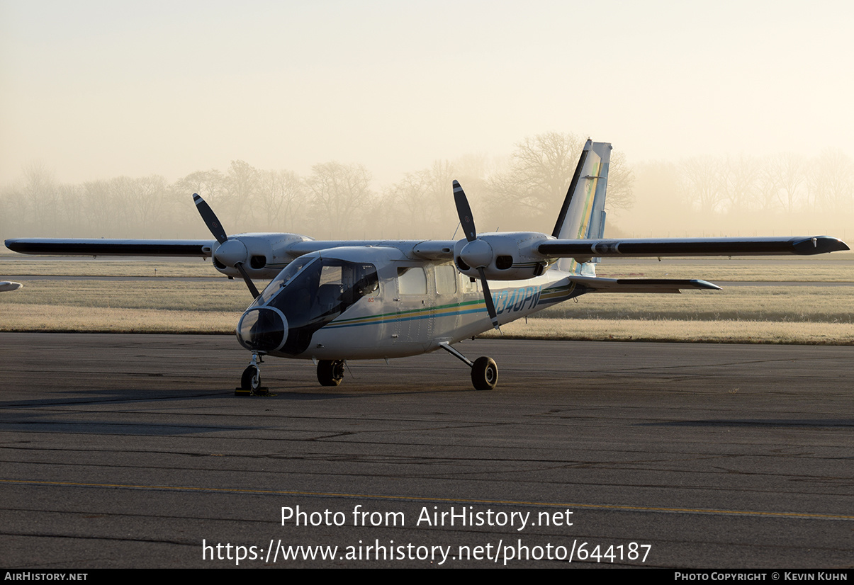 Aircraft Photo of N340PN | Partenavia P-68TC Observer | AirHistory.net #644187