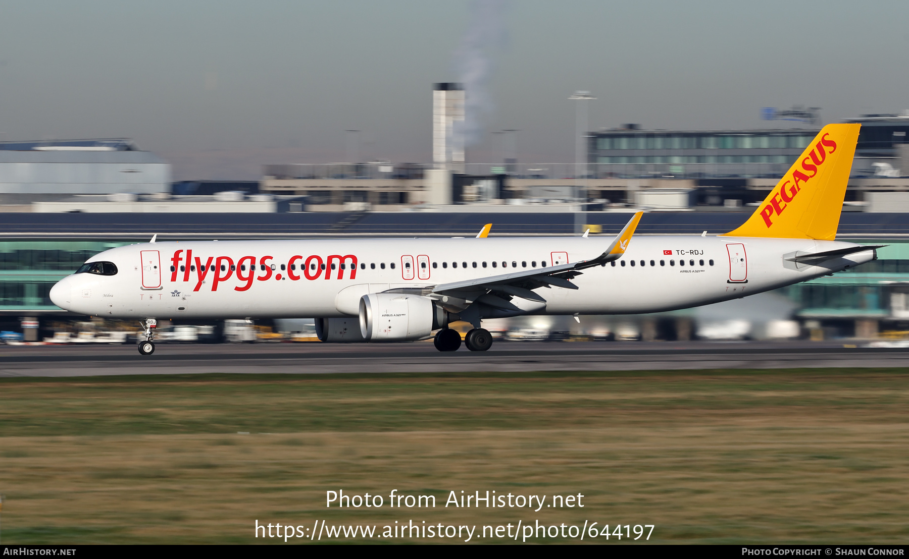 Aircraft Photo of TC-RDJ | Airbus A321-251NX | Pegasus Airlines | AirHistory.net #644197