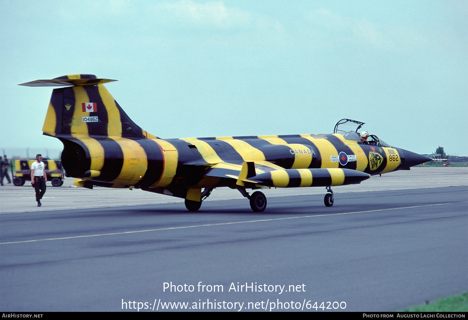 Aircraft Photo of 104862 | Lockheed CF-104 Starfighter | Canada - Air Force | AirHistory.net #644200