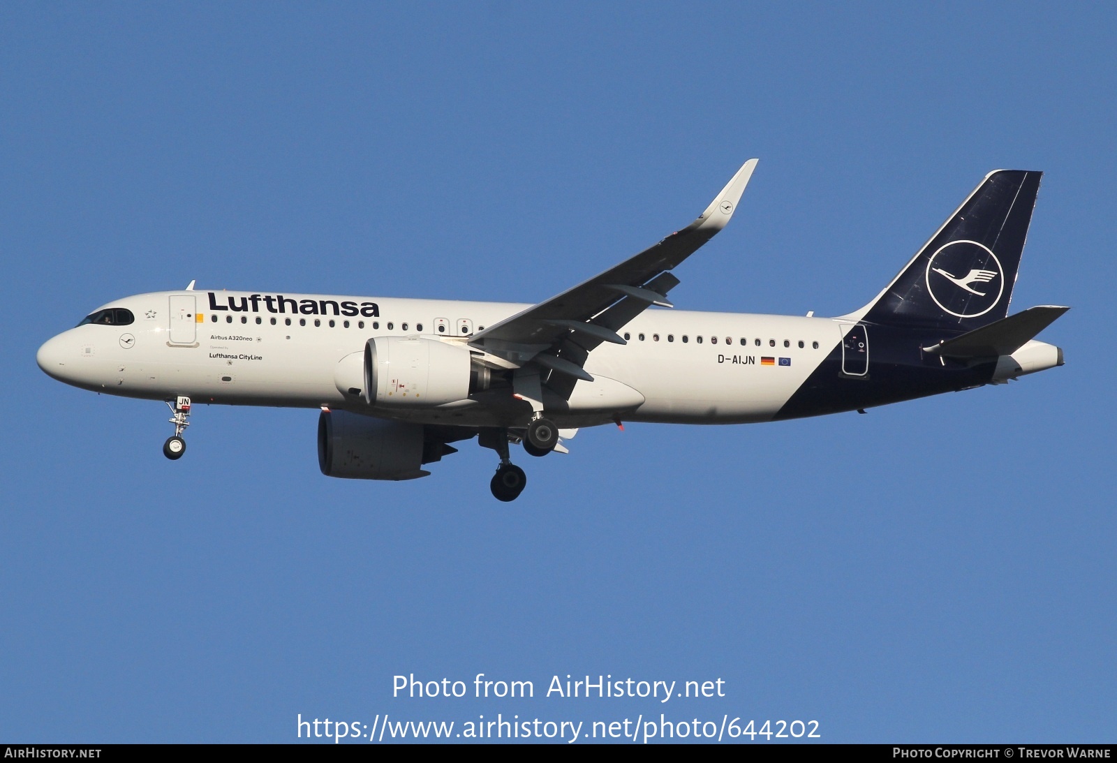 Aircraft Photo of D-AIJN | Airbus A320-271N | Lufthansa | AirHistory.net #644202