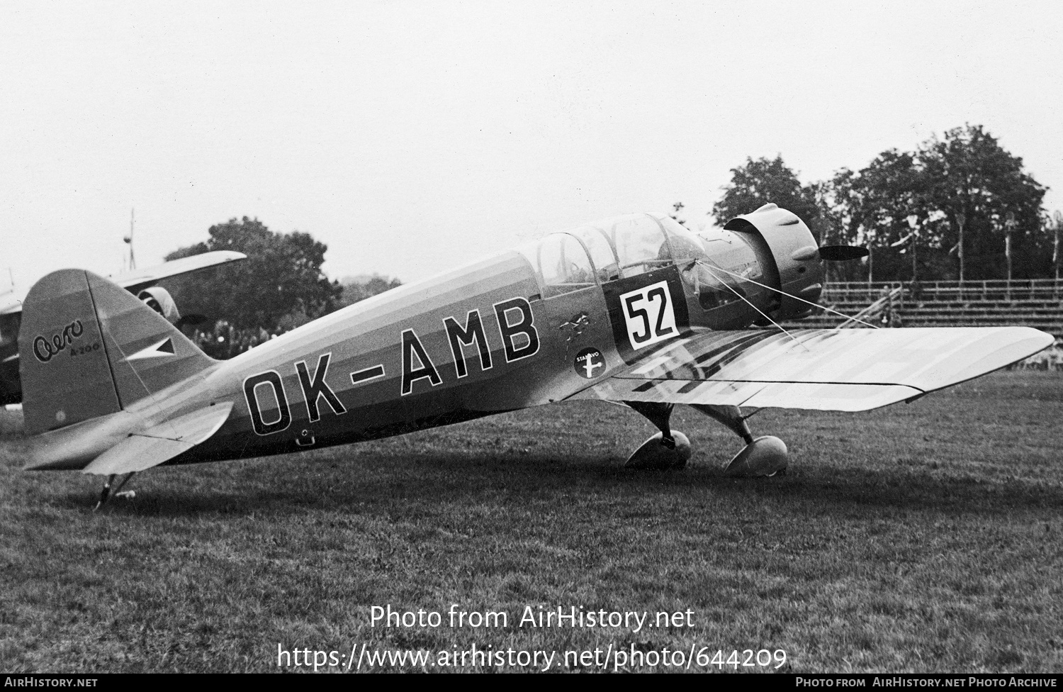 Aircraft Photo of OK-AMB | Aero A.200 | AirHistory.net #644209