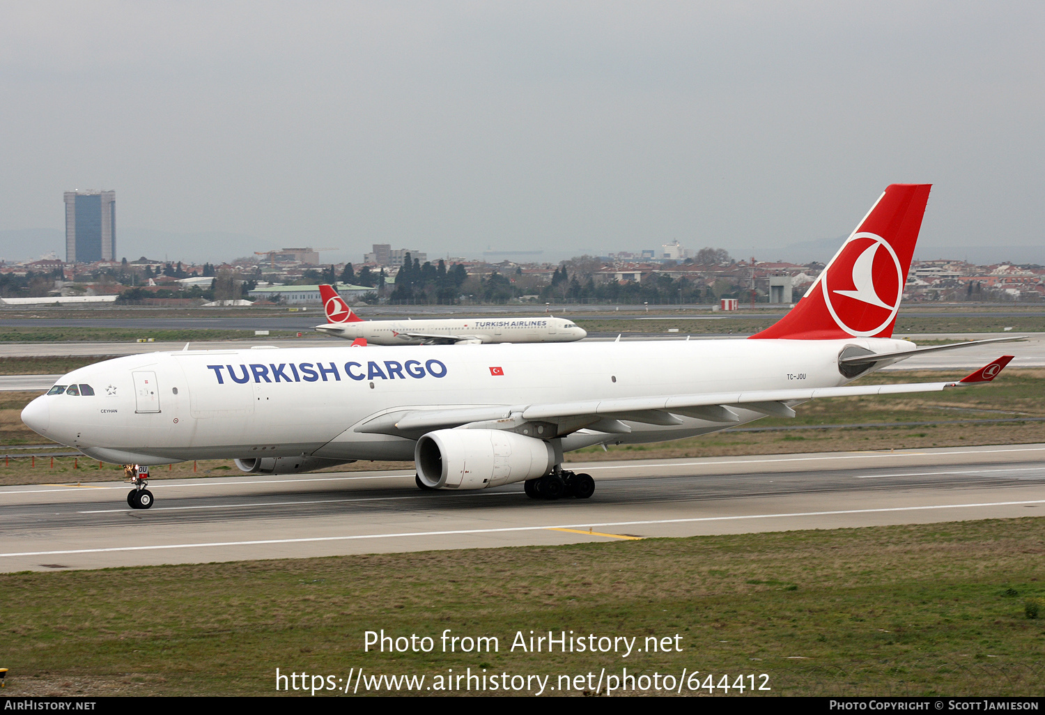 Aircraft Photo of TC-JOU | Airbus A330-243F | Turkish Airlines Cargo | AirHistory.net #644412