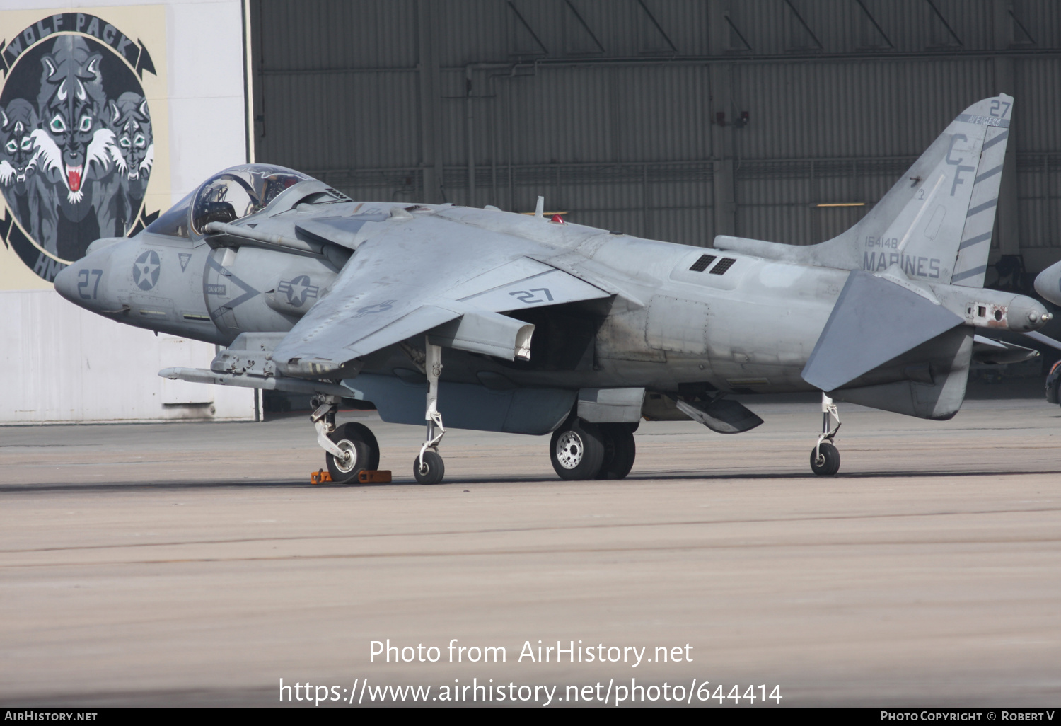 Aircraft Photo of 164148 | McDonnell Douglas AV-8B Harrier II | USA - Marines | AirHistory.net #644414