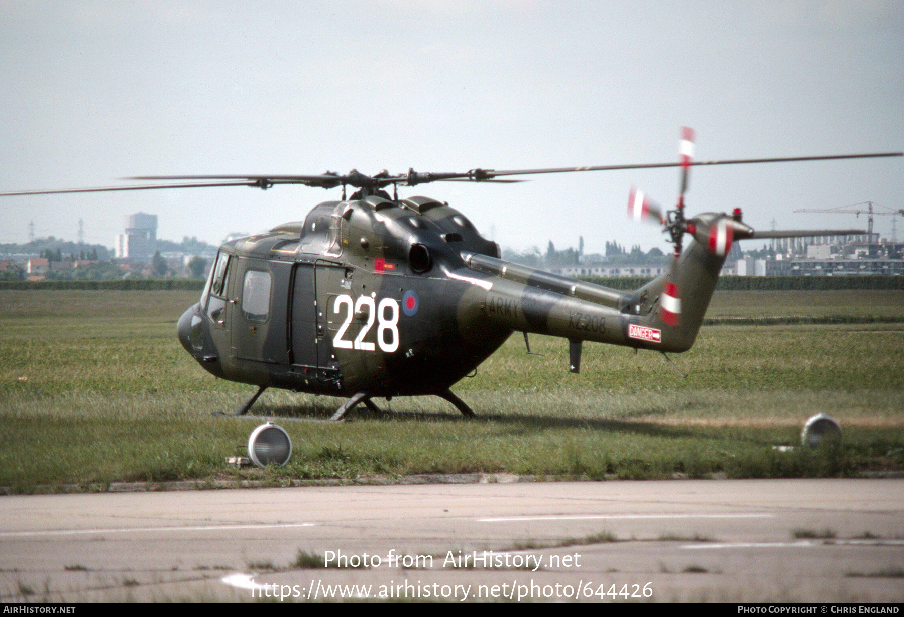 Aircraft Photo of XZ208 | Westland WG-13 Lynx AH1 | UK - Army | AirHistory.net #644426