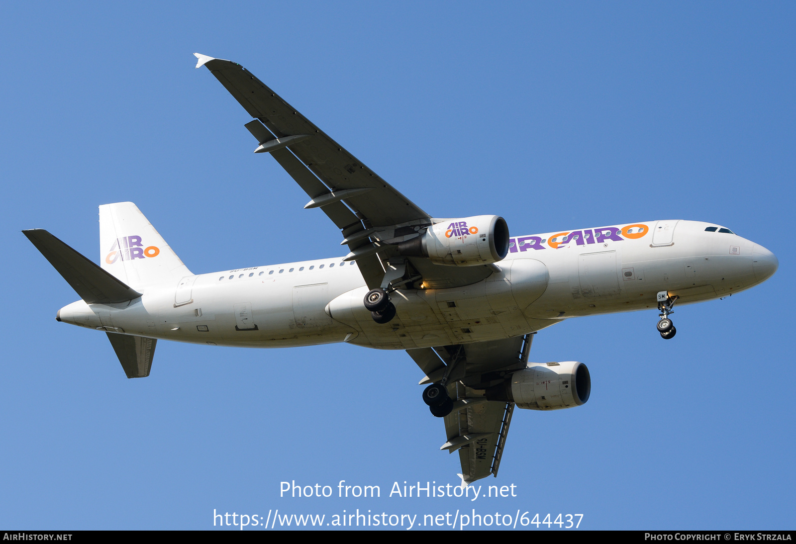 Aircraft Photo of SU-BSM | Airbus A320-214 | Air Cairo | AirHistory.net #644437