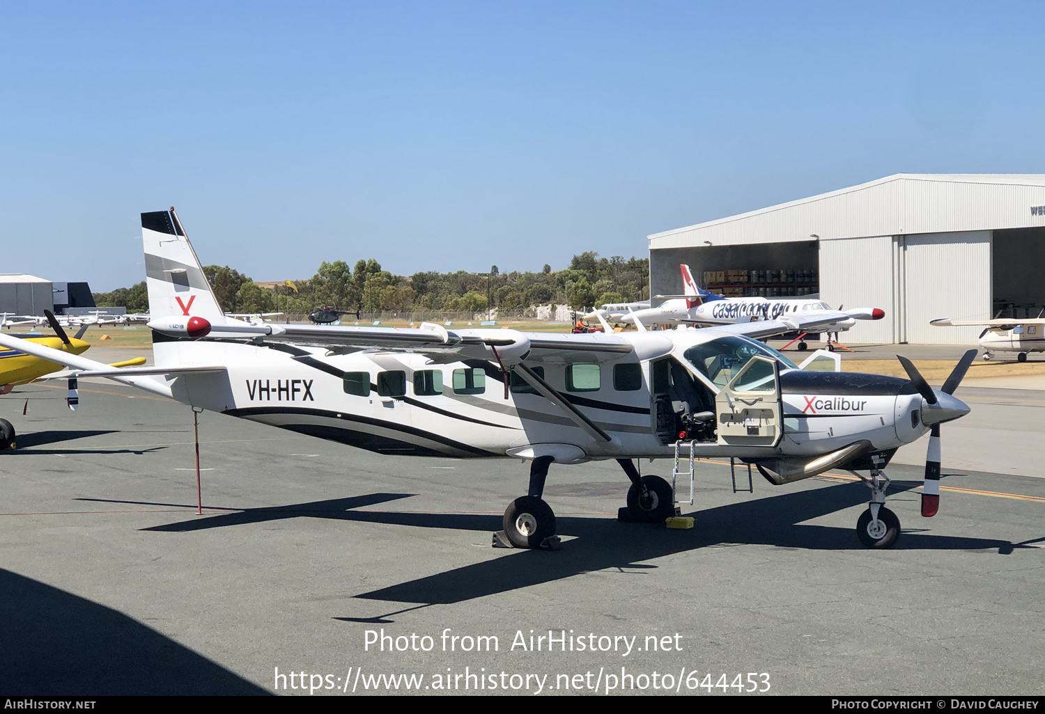 Aircraft Photo of VH-HFX | Cessna 208B Grand Caravan | Xcalibur Multiphysics | AirHistory.net #644453