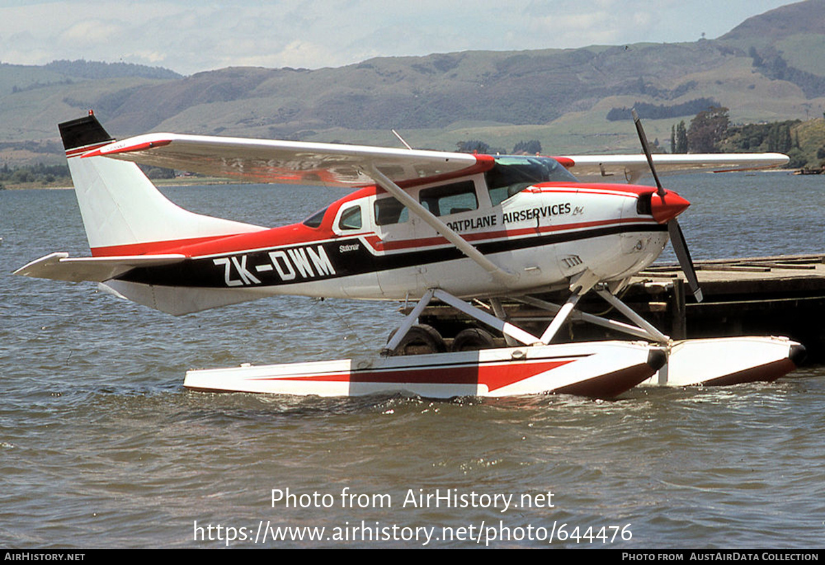 Aircraft Photo of ZK-DWM | Cessna U206F Stationair | Floatplane Air Services | AirHistory.net #644476