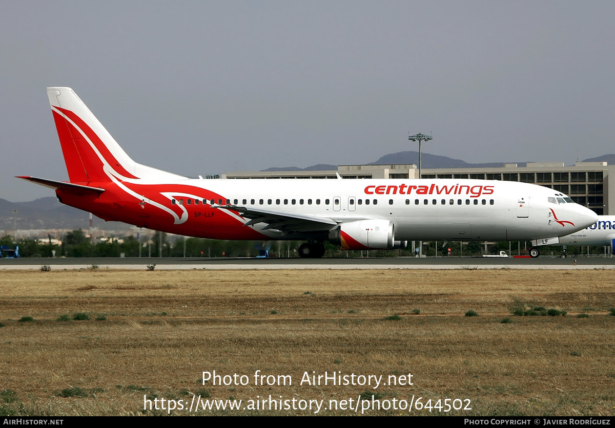 Aircraft Photo of SP-LLF | Boeing 737-45D | Centralwings | AirHistory.net #644502