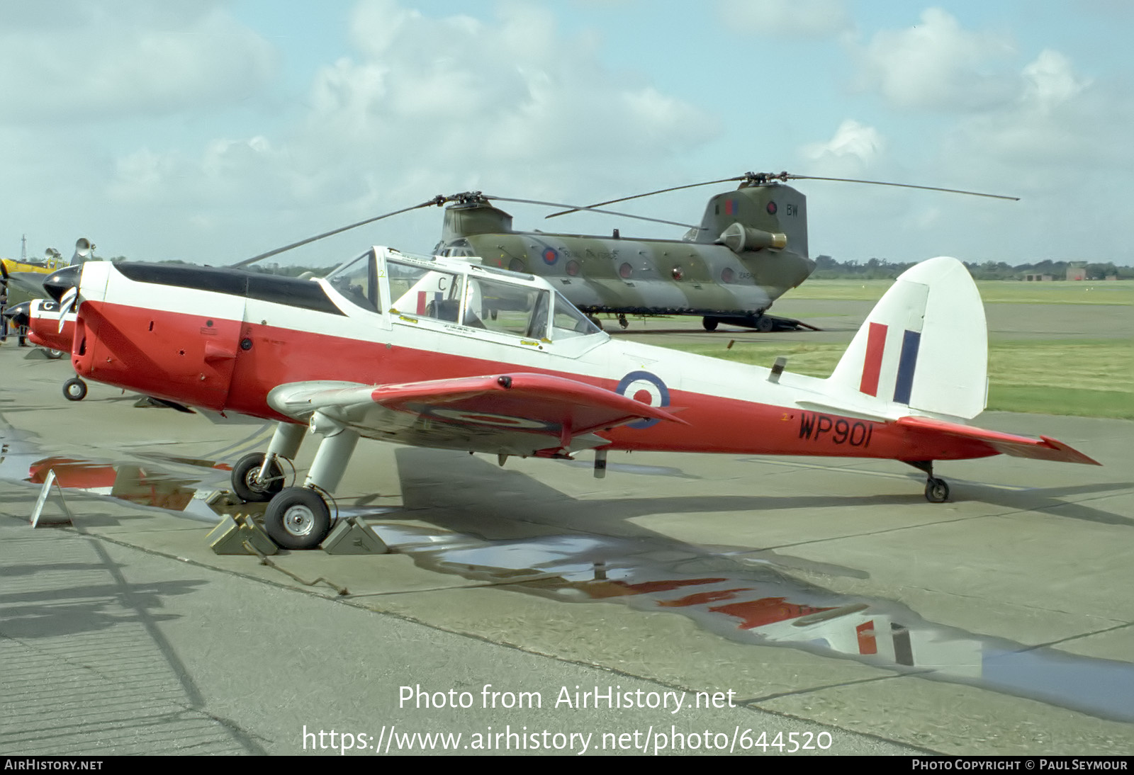 Aircraft Photo of WP901 | De Havilland DHC-1 Chipmunk Mk22 | UK - Air Force | AirHistory.net #644520