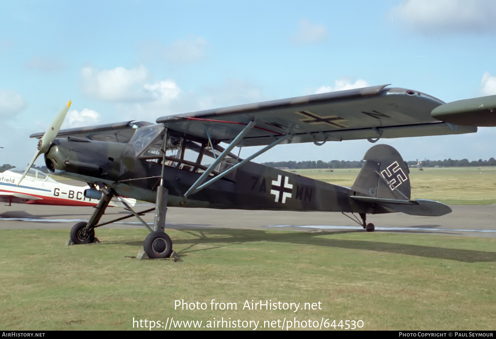 Aircraft Photo of G-AZMH | Morane-Saulnier MS.500 Criquet | Germany - Air Force | AirHistory.net #644530