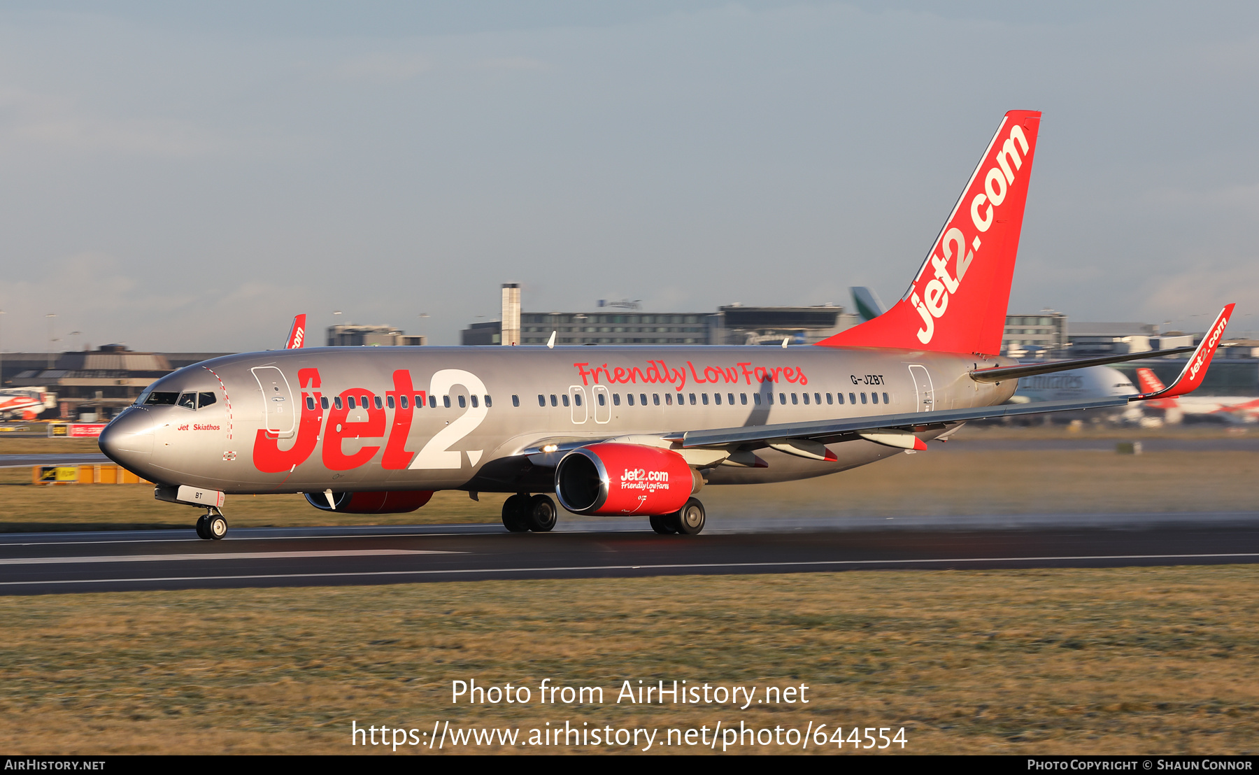 Aircraft Photo of G-JZBT | Boeing 737-883 | Jet2 | AirHistory.net #644554