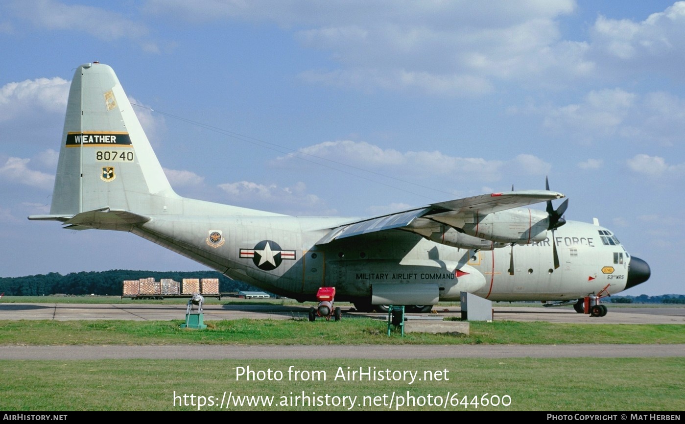 Aircraft Photo of 58-0740 / 80740 | Lockheed WC-130B Hercules (L-282) | USA - Air Force | AirHistory.net #644600