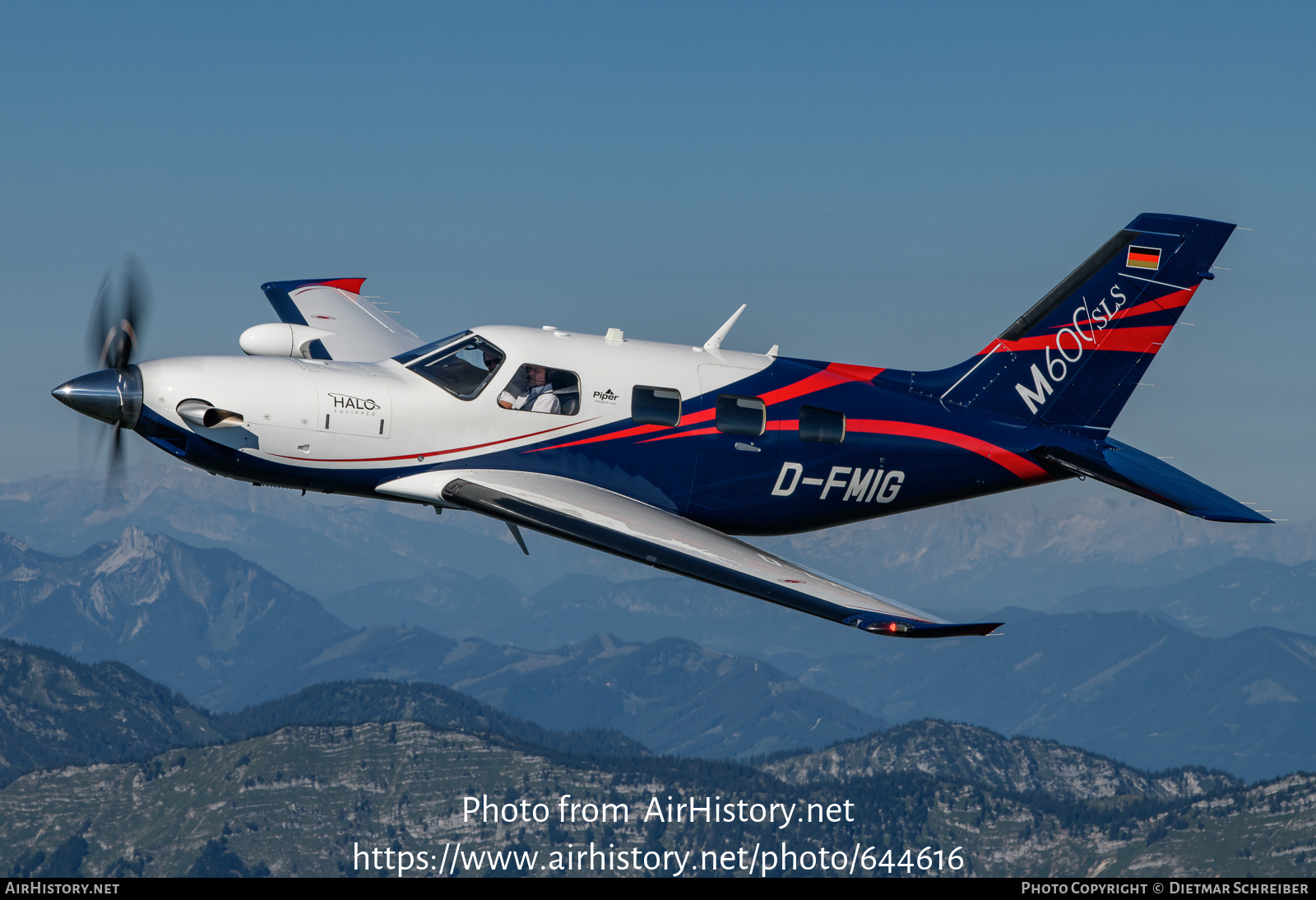 Aircraft Photo of D-FMIG | Piper PA-46-600TP M600 SLS | AirHistory.net #644616