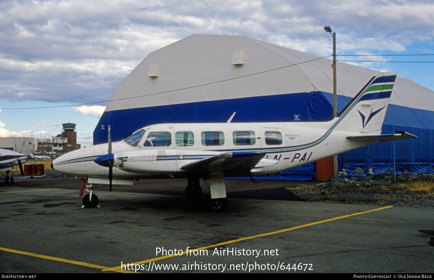 Aircraft Photo of LN-PAI | Piper PA-31-350 Navajo Chieftain | Skytaxi | AirHistory.net #644672