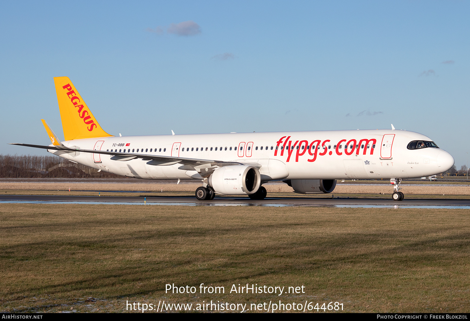 Aircraft Photo of TC-RBB | Airbus A321-251NX | Pegasus Airlines | AirHistory.net #644681