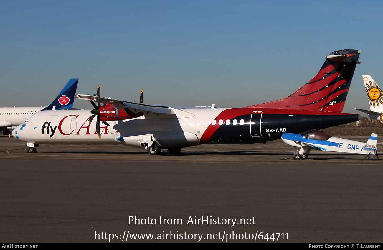 Aircraft Photo of 9S-AAD | ATR ATR-72-212 | CAA - Compagnie Africaine d'Aviation | AirHistory.net #644711