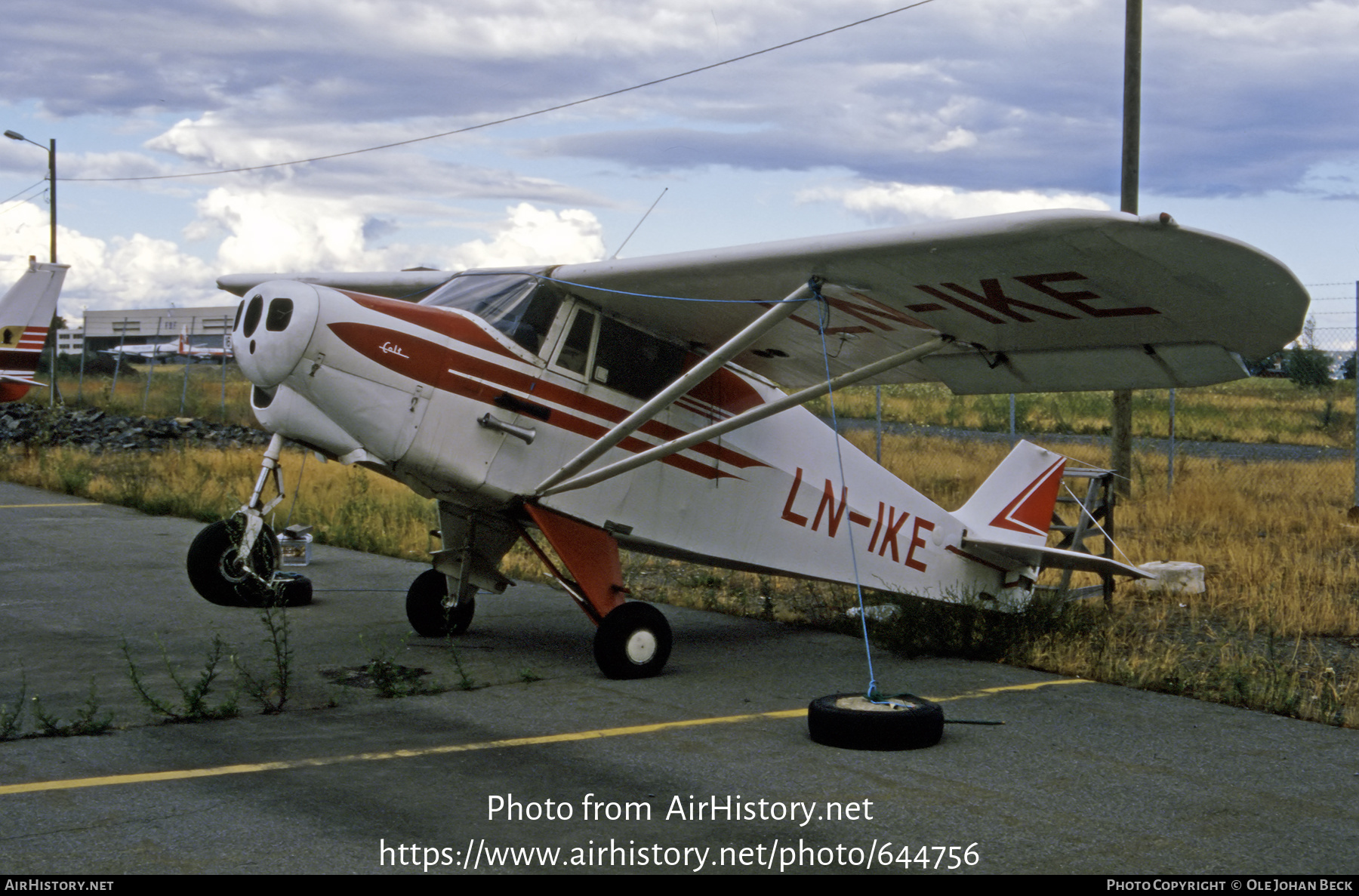 Aircraft Photo of LN-IKE | Piper PA-22-108 Colt | AirHistory.net #644756