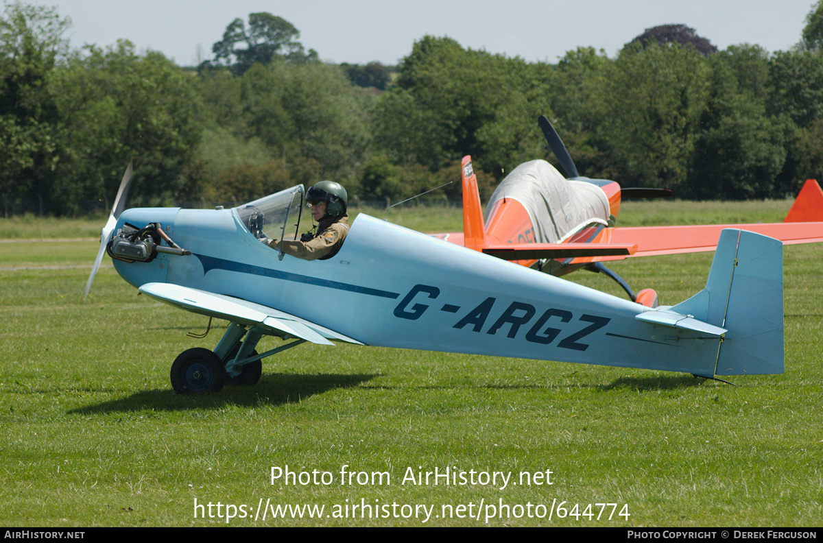 Aircraft Photo of G-ARGZ | Druine D-31 Turbulent | AirHistory.net #644774