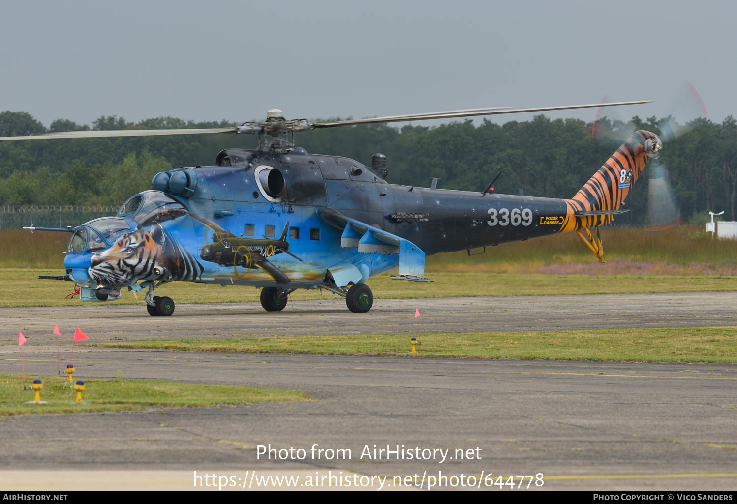 Aircraft Photo of 3369 | Mil Mi-35 | Czechia - Air Force | AirHistory.net #644778