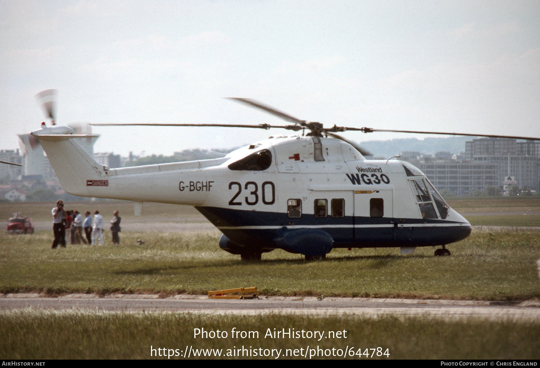 Aircraft Photo of G-BGHF | Westland WG-30-100-60 | Westland | AirHistory.net #644784