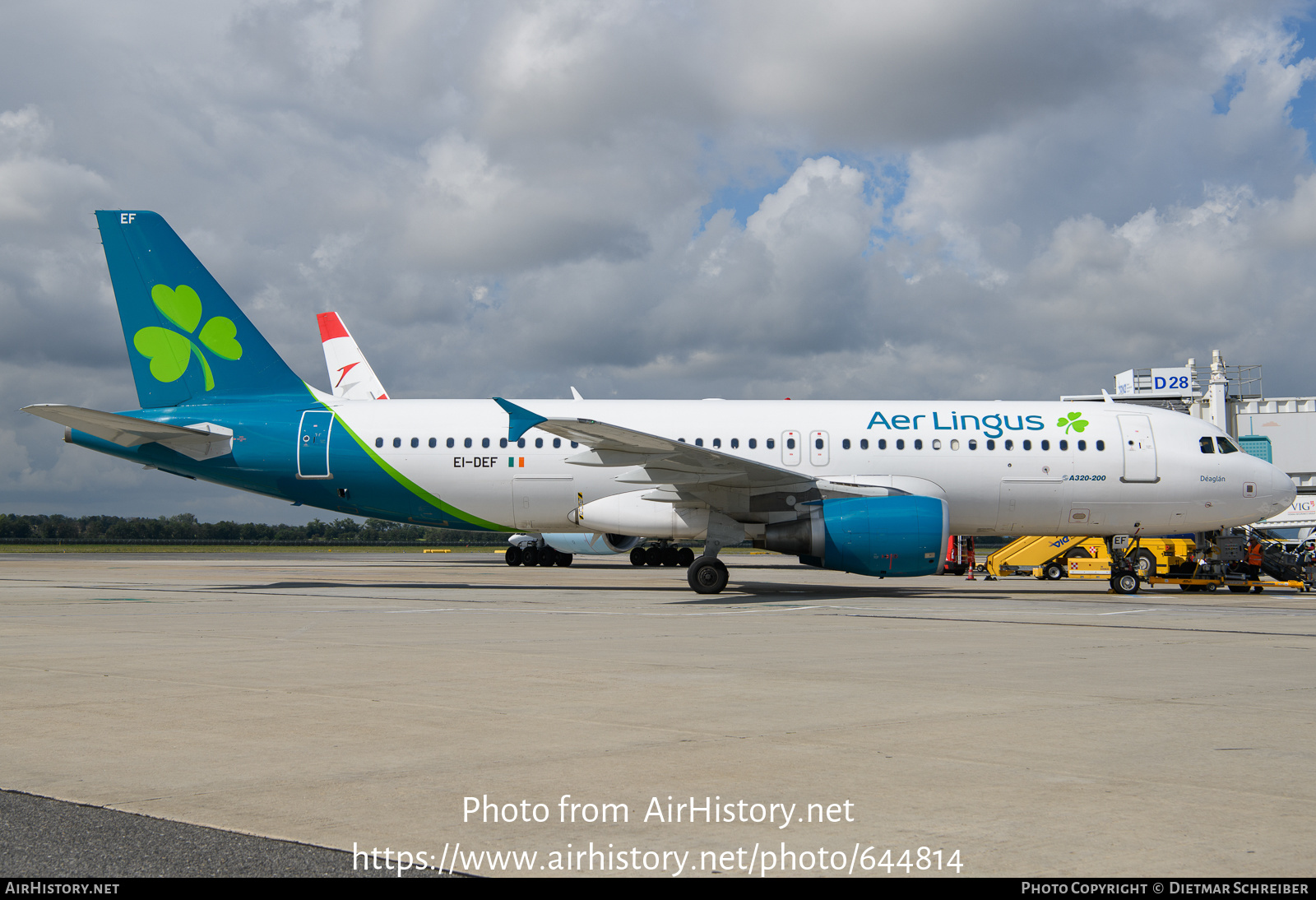 Aircraft Photo of EI-DEF | Airbus A320-214 | Aer Lingus | AirHistory.net #644814