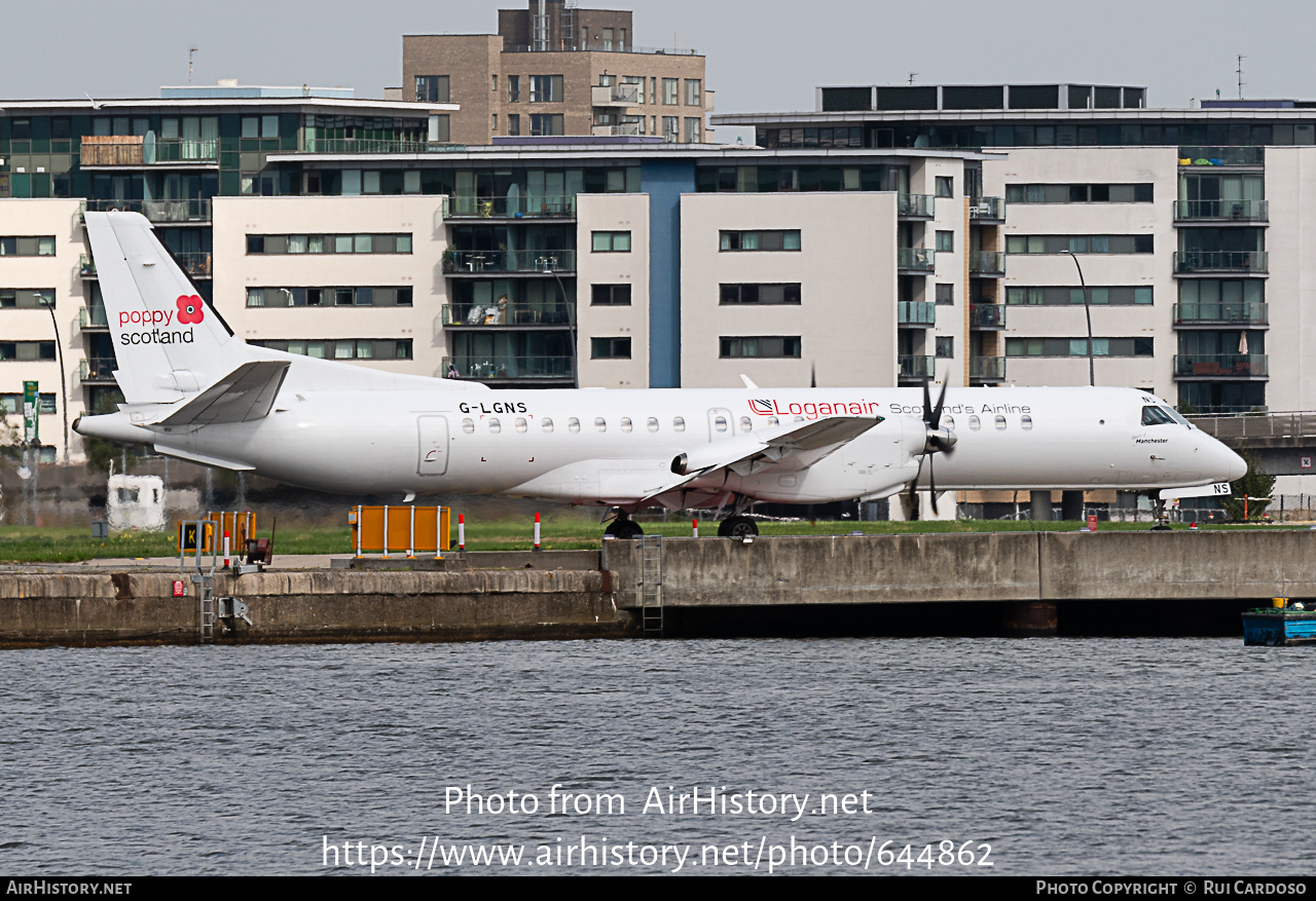 Aircraft Photo of G-LGNS | Saab 2000 | Loganair | AirHistory.net #644862