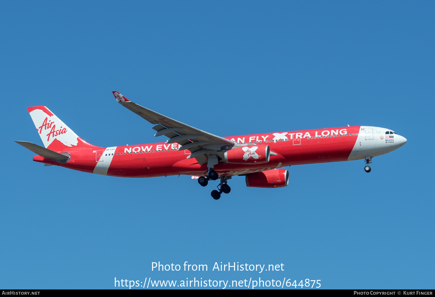 Aircraft Photo of 9M-XXU | Airbus A330-343E | AirAsia X | AirHistory.net #644875