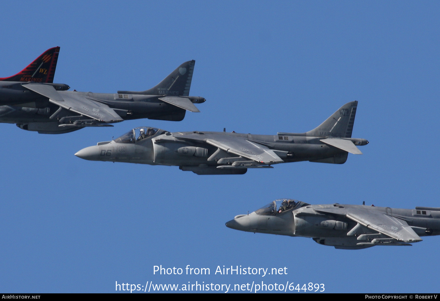 Aircraft Photo of 164553 | Boeing AV-8B Harrier II+ | USA - Marines | AirHistory.net #644893