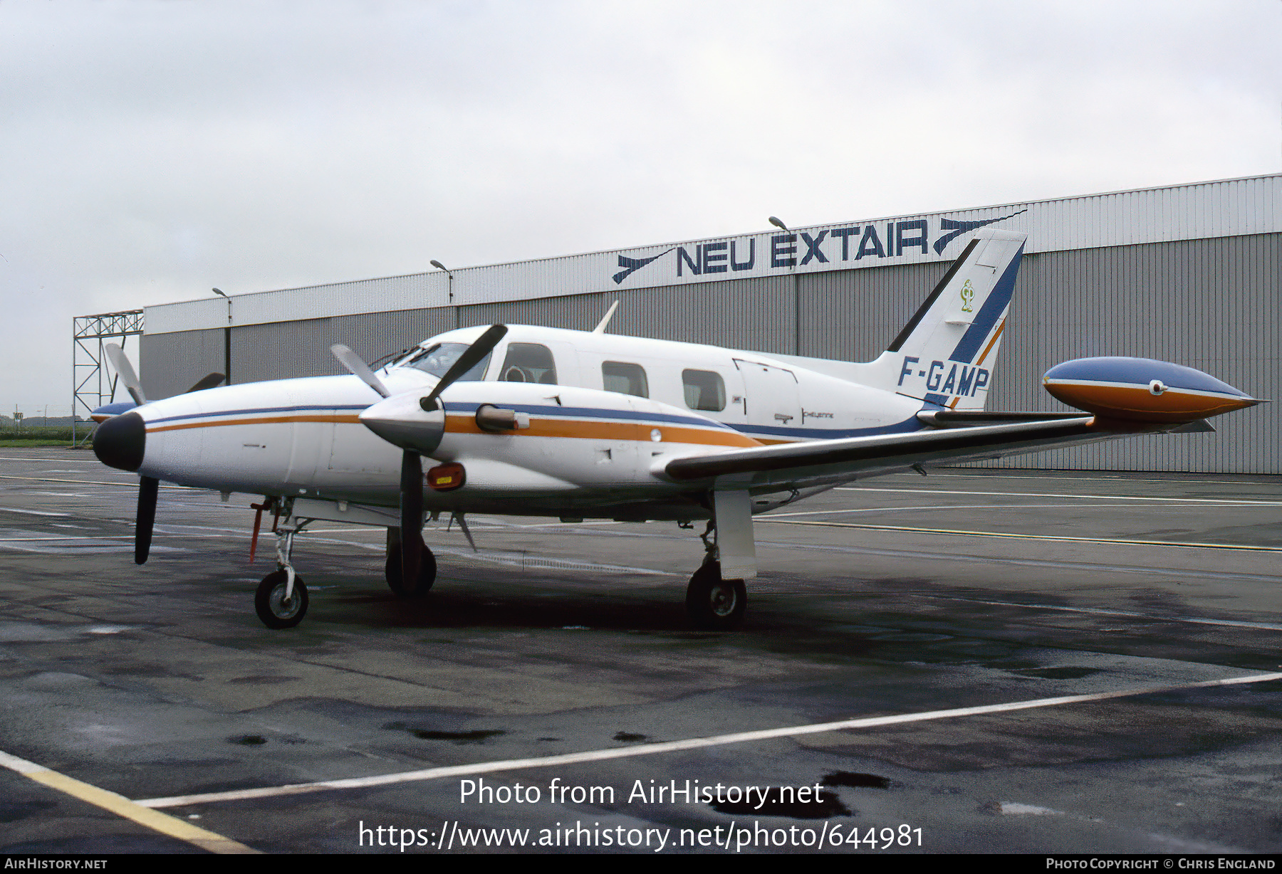 Aircraft Photo of F-GAMP | Piper PA-31T Cheyenne | AirHistory.net #644981