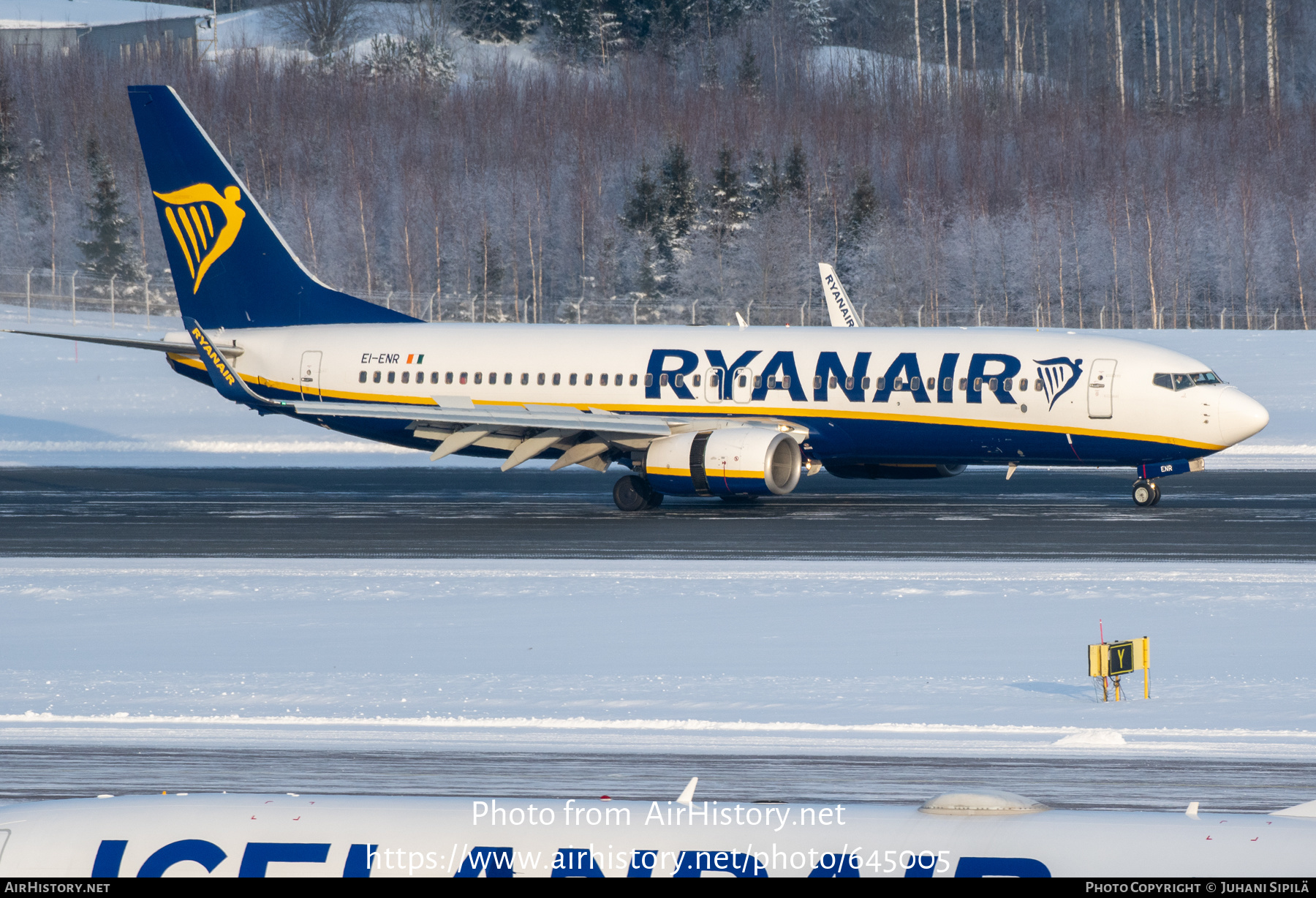 Aircraft Photo of EI-ENR | Boeing 737-8AS | Ryanair | AirHistory.net #645005