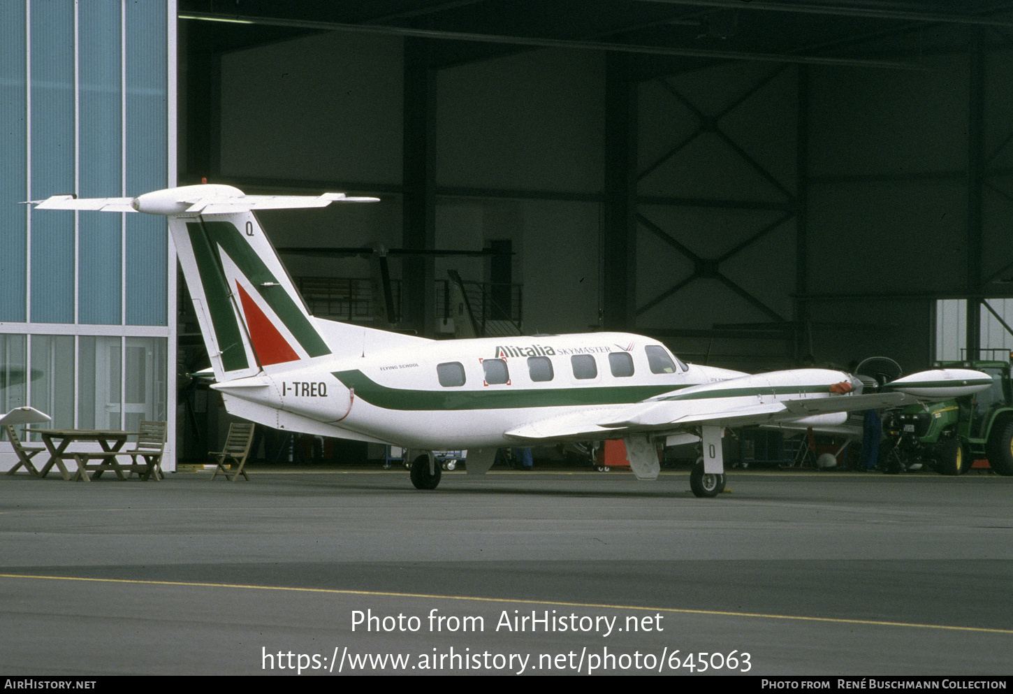 Aircraft Photo of I-TREQ | Piper PA-42-720 Cheyenne IIIA | Alitalia Flying School | AirHistory.net #645063