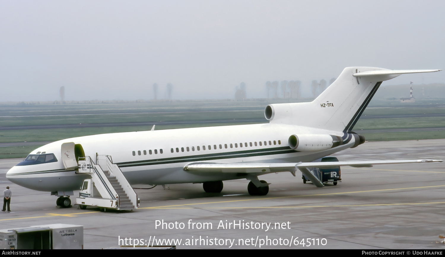 Aircraft Photo of HZ-TFA | Boeing 727-21 | AirHistory.net #645110