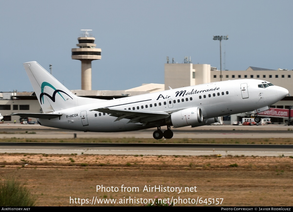 Aircraft Photo of F-HCOA | Boeing 737-5L9 | Air Méditerranée | AirHistory.net #645157