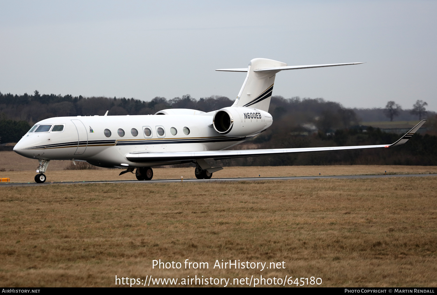 Aircraft Photo of N600EB | Gulfstream Aerospace G600 (G-VII) | AirHistory.net #645180