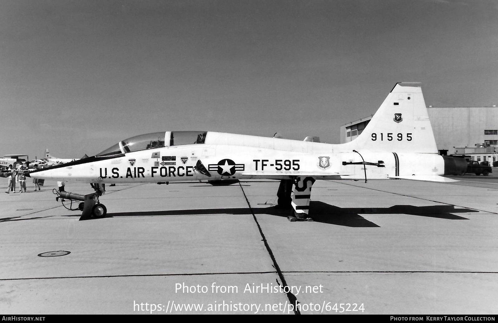 Aircraft Photo of 59-1595 / 91595 | Northrop T-38A Talon | USA - Air Force | AirHistory.net #645224