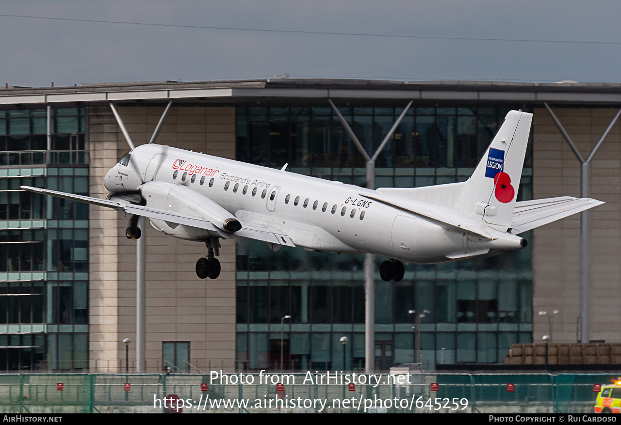 Aircraft Photo of G-LGNS | Saab 2000 | Loganair | AirHistory.net #645259