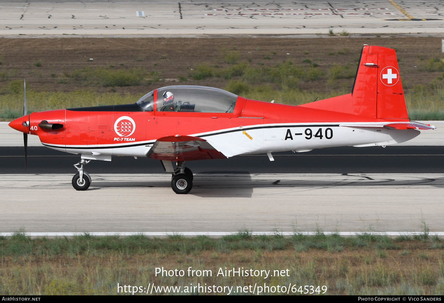 Aircraft Photo of A-940 | Pilatus NCPC-7 | Switzerland - Air Force | AirHistory.net #645349