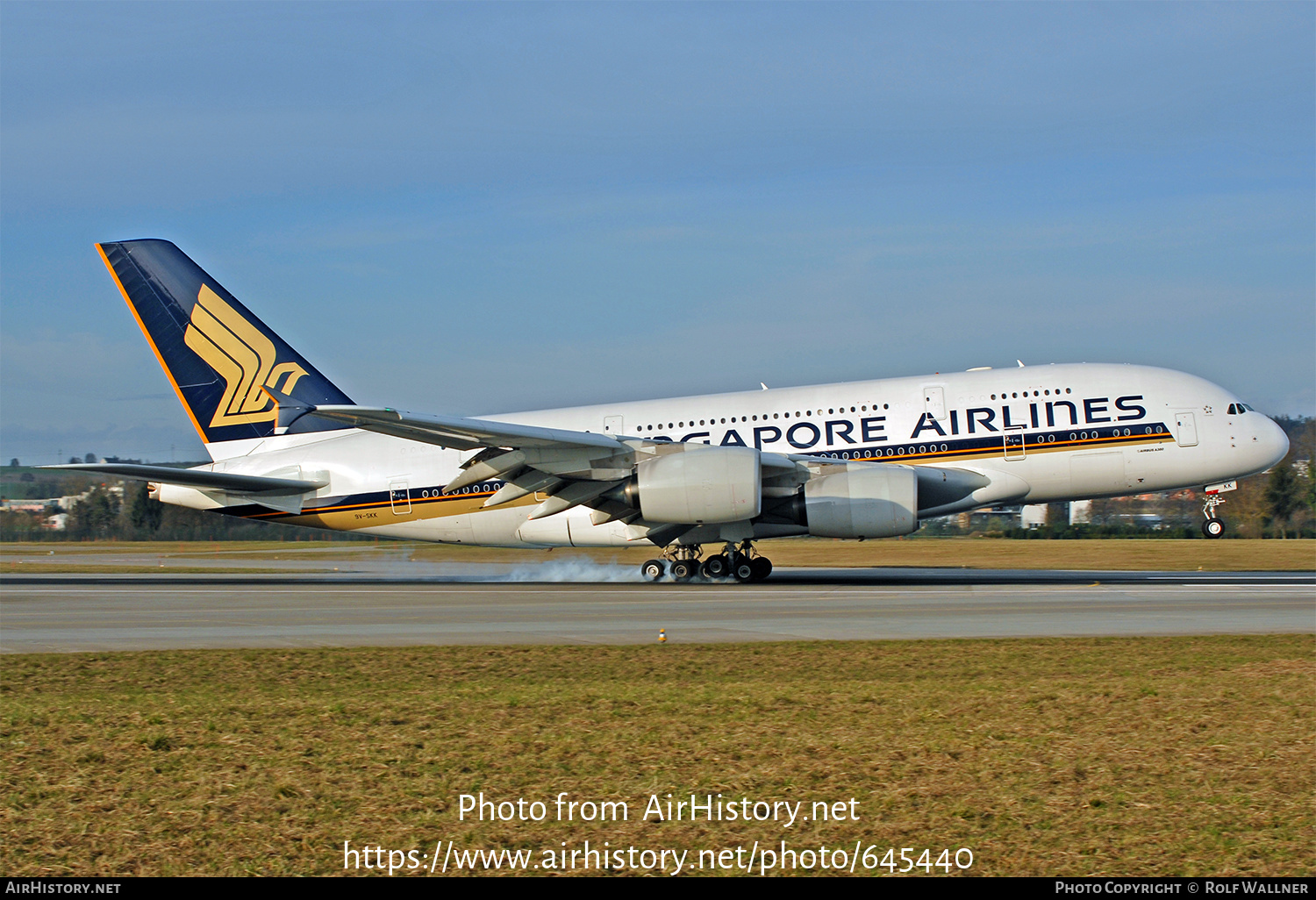 Aircraft Photo of 9V-SKK | Airbus A380-841 | Singapore Airlines | AirHistory.net #645440