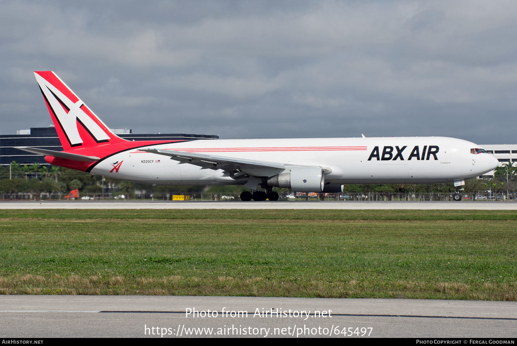 Aircraft Photo of N220CY | Boeing 767-383/ER(BDSF) | ABX Air | AirHistory.net #645497