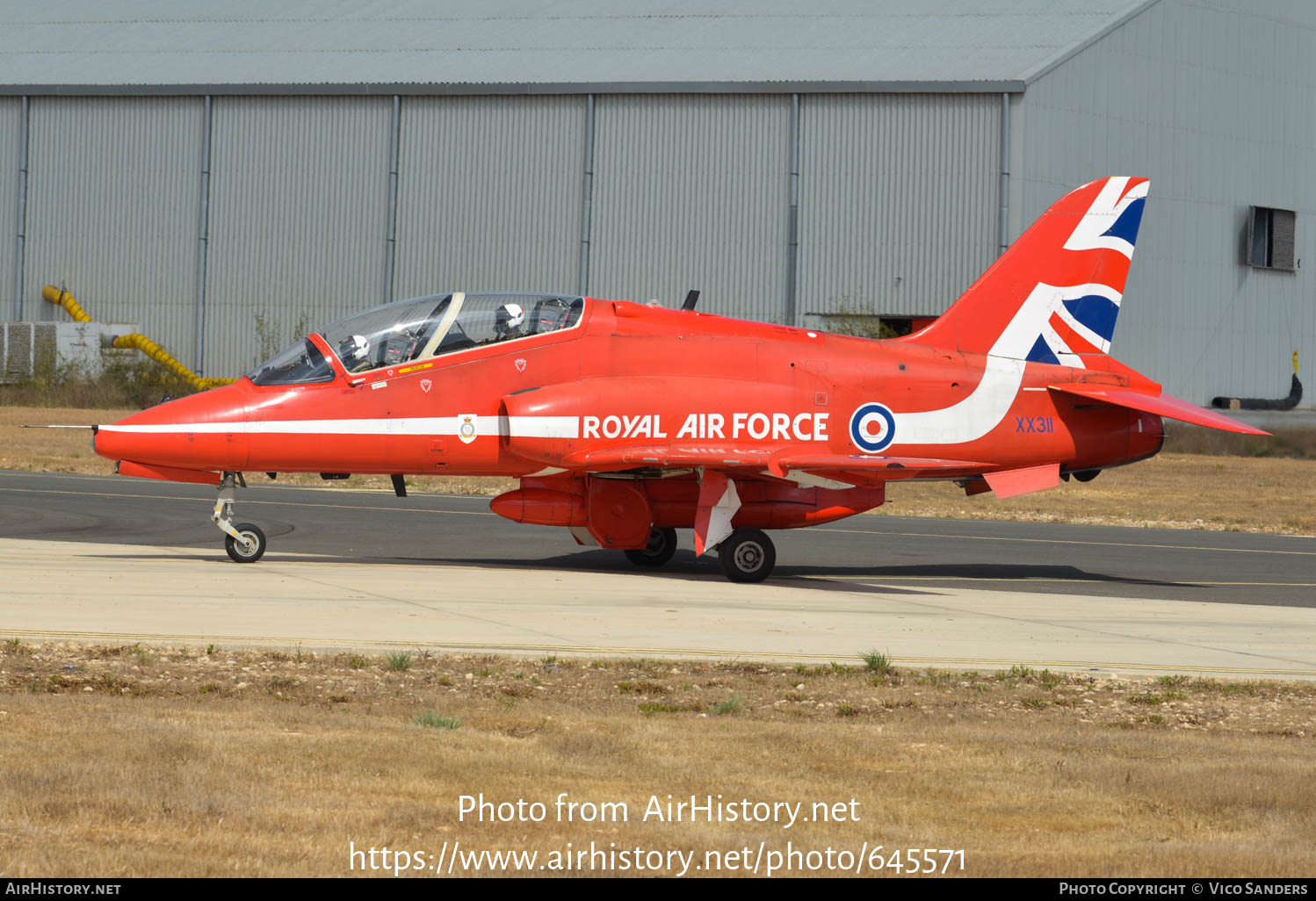 Aircraft Photo of XX311 | British Aerospace Hawk T1W | UK - Air Force | AirHistory.net #645571