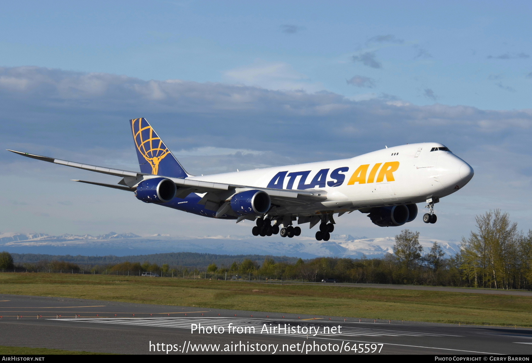 Aircraft Photo of N854GT | Boeing 747-87UF/SCD | Atlas Air | AirHistory.net #645597