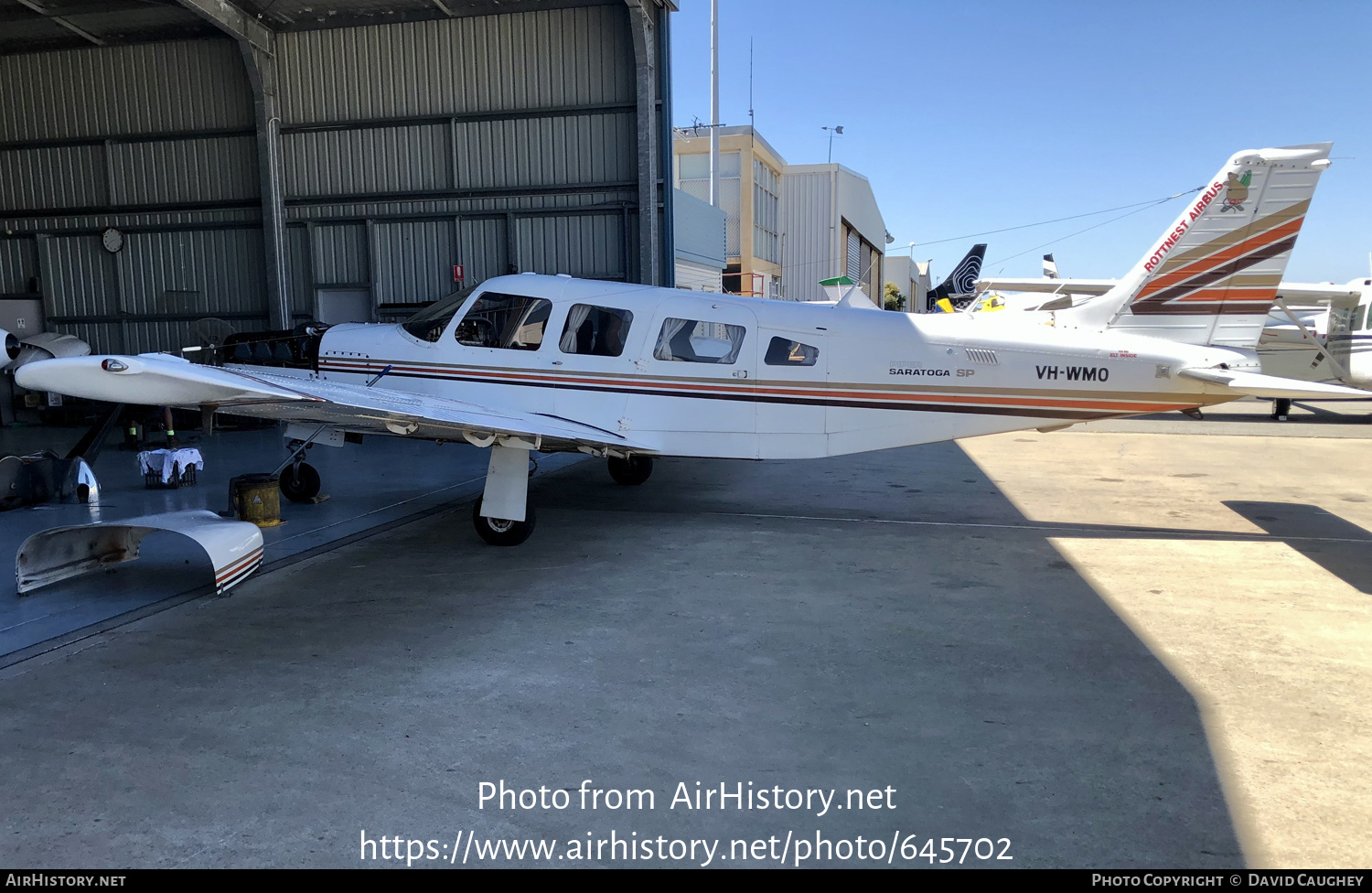 Aircraft Photo of VH-WMO | Piper PA-32R-301 Saratoga SP | Rottnest Airbus | AirHistory.net #645702